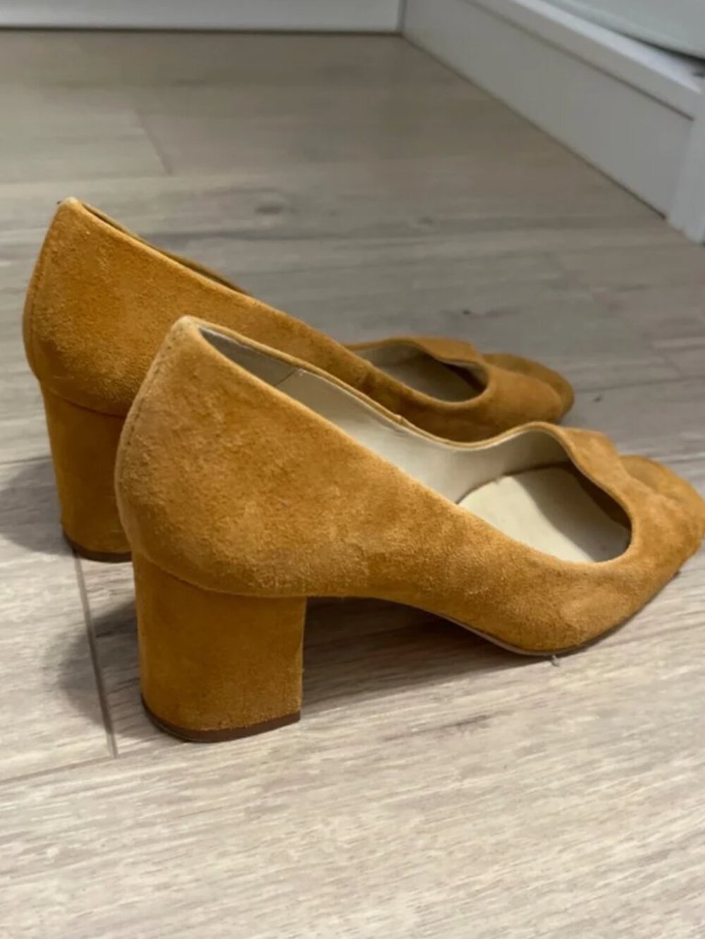 Zara Stacked Open Toe Heeled Shoes EUR 38 - Picture 6 of 8